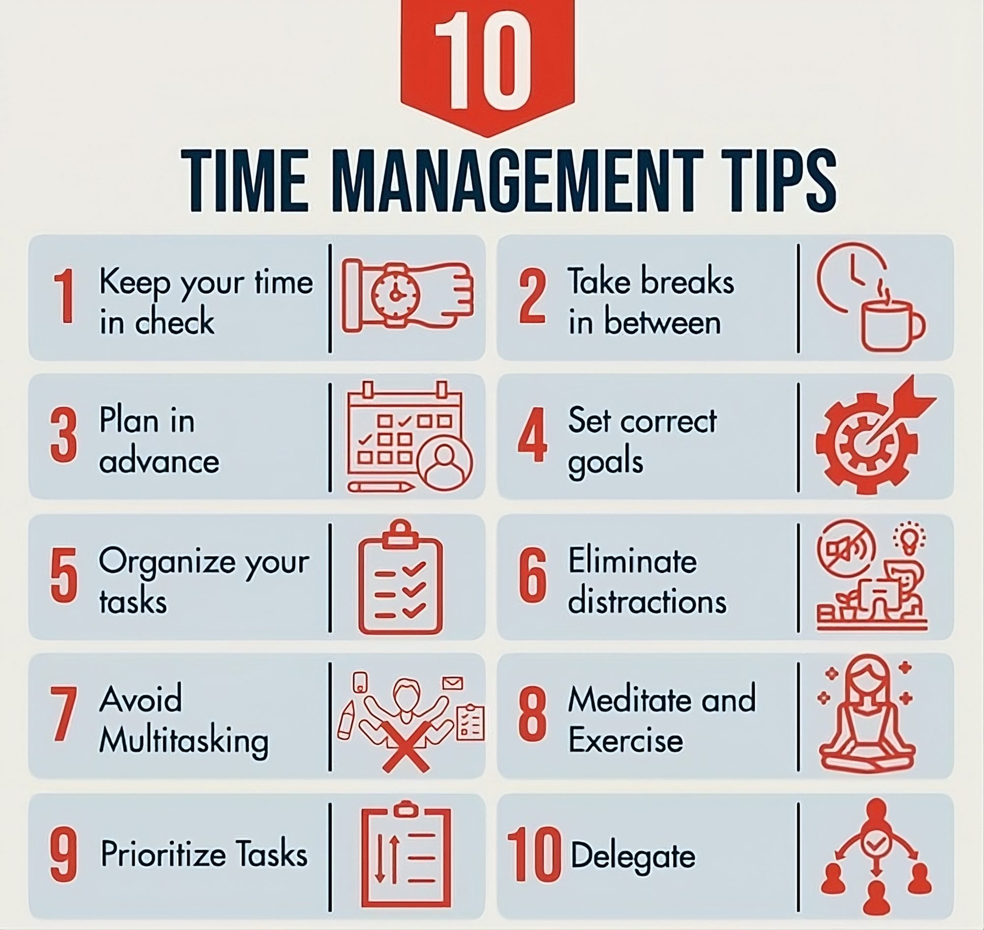 10 effective time management tips